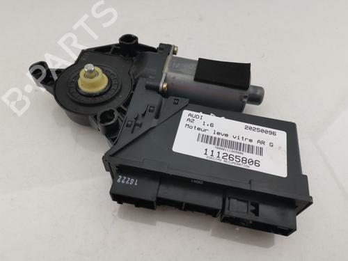 Rudehejsemotor bagstkærm venstre AUDI A2 (8Z0) 1.6 FSI (110 hp) 28493613