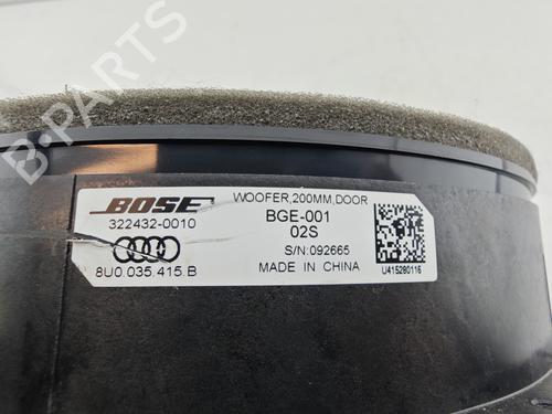 Used Speaker Speaker AUDI Q3 (8UB, 8UG) 2.0 TFSI quattro (220 hp) 30395136 30395136