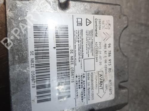 Kollisjonspute styreenhet CITROËN C4 II (NC_) 1.6 HDi 115 | BP23796578M53 