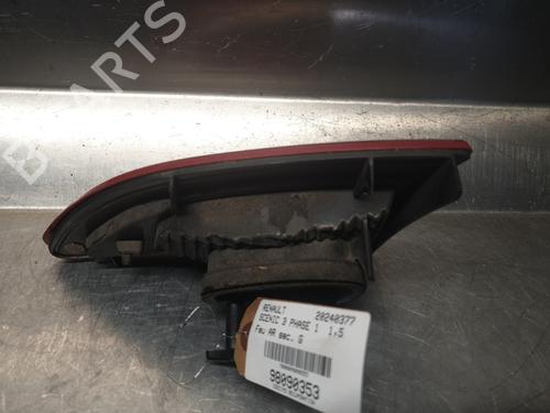 Left tailgate light RENAULT SCÉNIC III (JZ0/1_) 1.5 dCi | BP22319221C79 