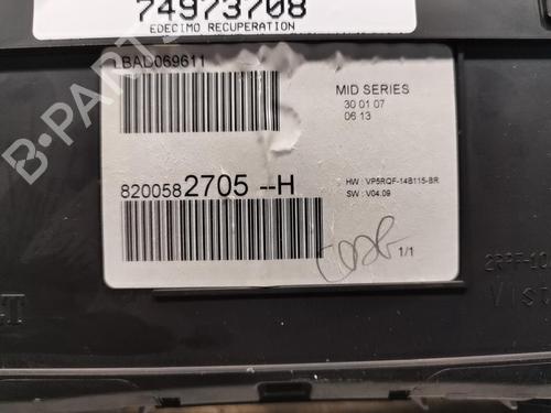 Used Instrument cluster RENAULT CLIO III (BR0/1, CR0/1) 1.5 dCi (BR17, CR17) (86 hp) 20923694