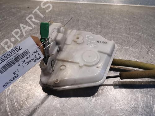 Front right lock MAZDA 2 (DE_, DH_) 1.3 (DE3FS) | BP21215201C97 