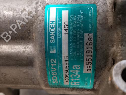 AC compressor PEUGEOT 1007 (KM_) 1.4 | BP20920882M34 