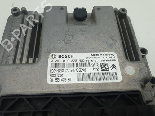 Used Control unit Control unit PEUGEOT 208 I (CA_, CC_) 1.4 HDi (68 hp) 27716253 27716253