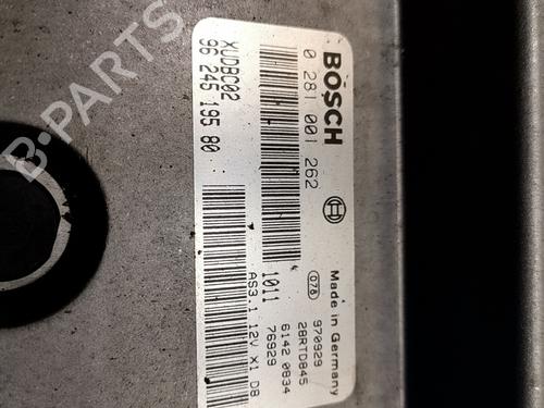 Engine control unit (ECU) PEUGEOT 406 (8B) 1.9 TD | BP20917972M57 