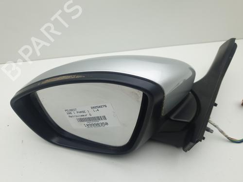 Left mirror PEUGEOT 208 I (CA_, CC_) 1.4 HDi | BP27712897C26