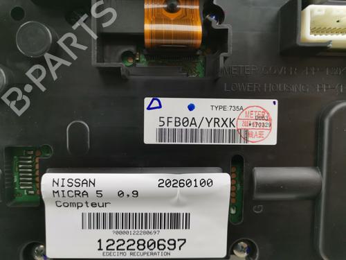 instrument-cluster-nissan-micra-v-k14-2016-32784434 main image