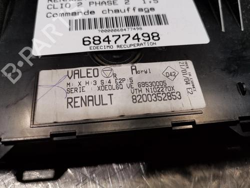 Climate control RENAULT CLIO II (BB_, CB_) 1.5 dCi (B/CB08) | BP20924058I5 