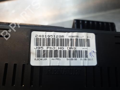 Instrument cluster RENAULT SCÉNIC III (JZ0/1_) 1.5 dCi | BP24887059C47