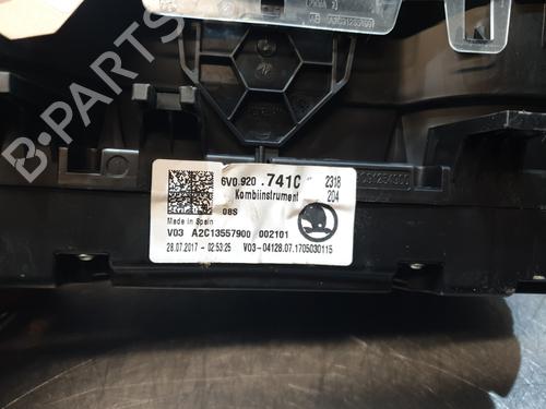 Instrument cluster SKODA FABIA III (NJ3) 1.4 TDI | BP24054601C47 