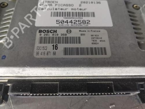 Computer motormanagement CITROËN XSARA PICASSO (N68) 2.0 HDi (90 hp) 20924988