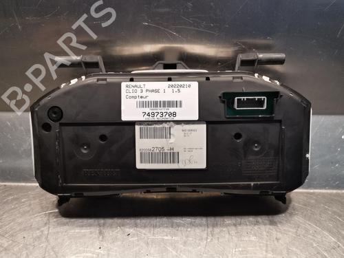 Instrument cluster RENAULT CLIO III (BR0/1, CR0/1) 1.5 dCi (BR17, CR17) | BP20923694C47