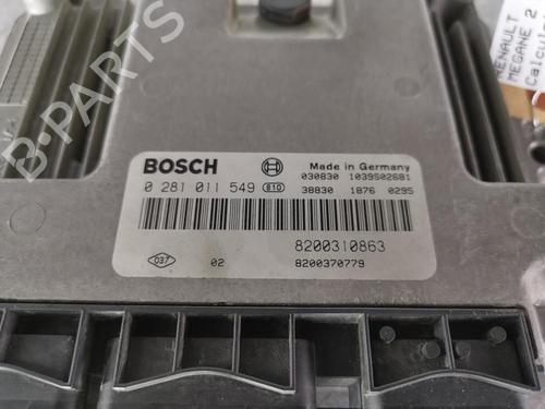 Used Engine control unit (ECU) RENAULT MEGANE II (BM0/1_, CM0/1_) 1.9 dCi (BM0G, CM0G) (120 hp) 20925152