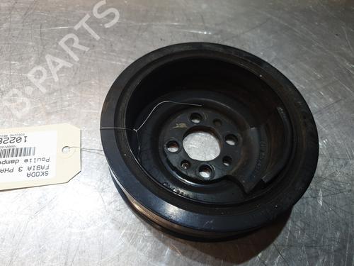 Used Pulley Pulley SKODA FABIA III (NJ3) 1.4 TDI (90 hp) 24118088 24118088