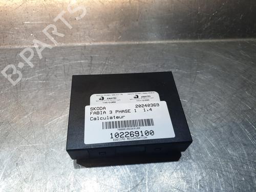 Used Control unit Control unit SKODA FABIA III (NJ3) 1.4 TDI (90 hp) 24059664 24059664