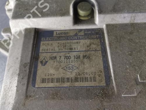 Motorstyringsenhet RENAULT CLIO II Hatchback Van (SB0/1/2_) 1.9 D (SB0R) (54 hp) 25261425