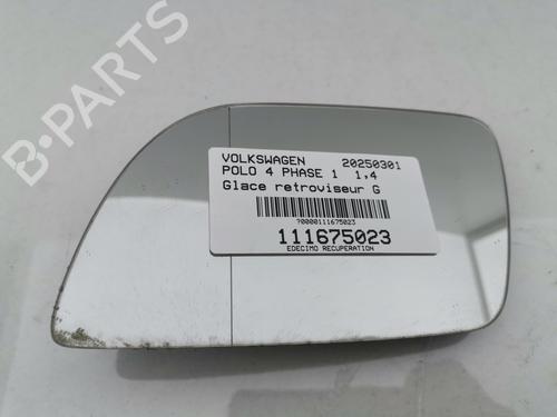 Used Left mirror glass VW POLO IV (9N_, 9A_) 1.4 TDI (75 hp) 28672466
