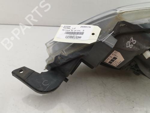 Right headlight NISSAN PULSAR Hatchback (C13) 1.2 DIG-T | BP33739466C29 - Image 2