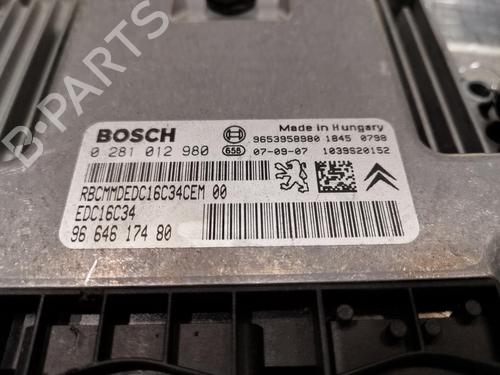 Motorstyringsenhed CITROËN C4 Picasso I MPV (UD_) 1.6 HDi (109 hp) 20918416