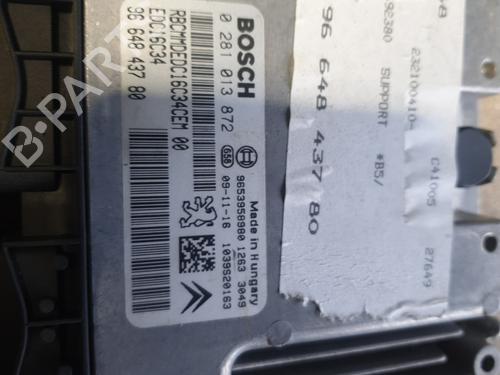 Engine control unit (ECU) CITROËN C4 I (LC_) 1.6 HDi | BP37468862M57 - Image 3