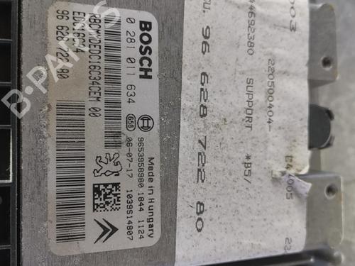 Engine control unit (ECU) CITROËN C4 I (LC_) 1.6 HDi | BP20924527M57