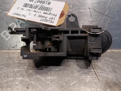 Used Front right interior door handle PEUGEOT 107 (PM_, PN_) 1.0 (68 hp) 20921168