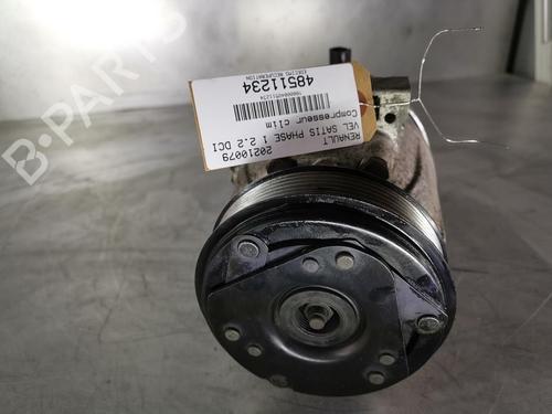 AC-Kompressor RENAULT VEL SATIS (BJ0_) 2.2 dCi (BJ0E, BJ0F) (150 hp) 20922800
