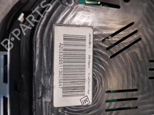 Instrument cluster RENAULT MEGANE III Coupe (DZ0/1_) 1.5 dCi (DZ0B) | BP20923586C47 