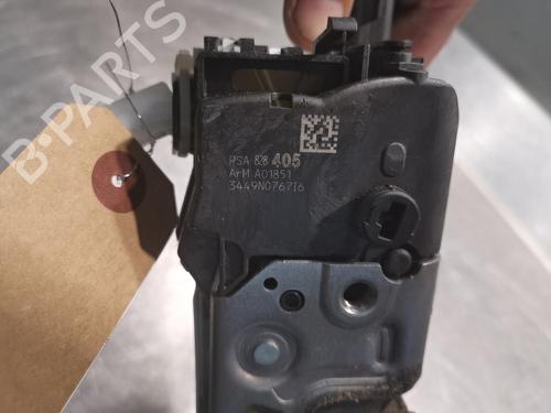 Used Front right lock Front right lock PEUGEOT PARTNER Box Body/MPV 1.6 HDi (75 hp) 20918223 20918223