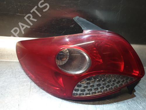 Used Left taillight PEUGEOT 206+ (2L_, 2M_) 1.4 HDi eco 70 (68 hp) 25872310