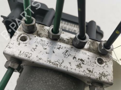 ABS pump RENAULT MODUS / GRAND MODUS (F/JP0_) 1.2 (JP0C, JP0K, FP0C, FP0K, FP0P, JP0P, JP0T) | BP31290111M43