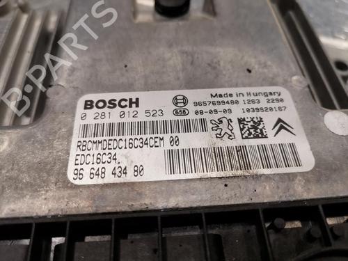 Engine control unit (ECU) PEUGEOT 207 (WA_, WC_) 1.4 HDi | BP20923779M57 