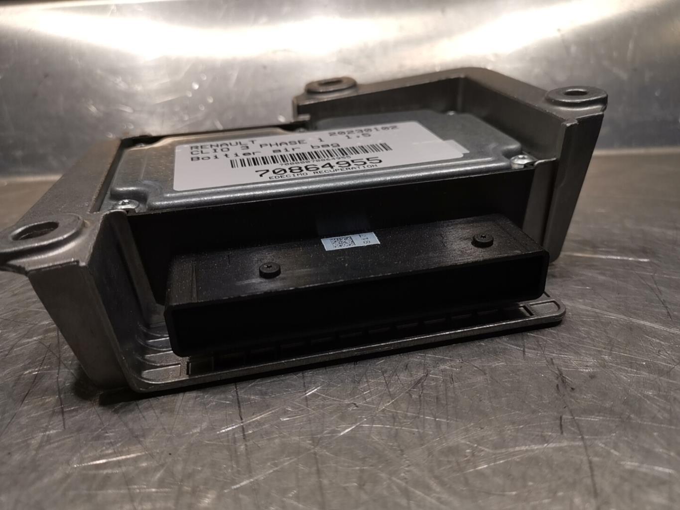 Calculateur Airbag Pour Renault Clio 3 - Références 8200563368 Et 0285001510 - Pièce D'occasion Fonctionnelle
