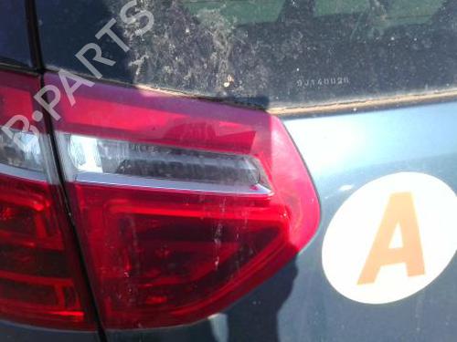 Used Left tailgate light CITROËN C4 Picasso I MPV (UD_) 1.6 HDi (109 hp) 26901959