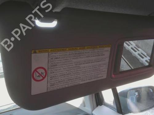 Used Right sun visor Right sun visor TOYOTA YARIS (_P9_) 1.3 VVT-i (SCP90_, SCP90R) (87 hp) 33002096 33002096