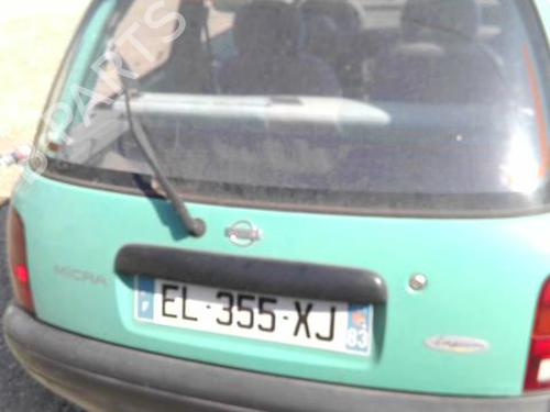 Used Tailgate NISSAN MICRA II (K11) 1.0 i 16V (54 hp) 27172615