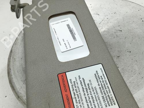 Right sun visor CHEVROLET AVEO / KALOS Hatchback (T250, T255) 1.2 LPG | BP31213977I2