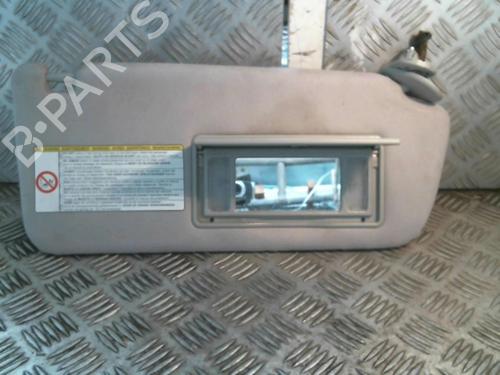 Used Right sun visor TOYOTA COROLLA Verso (ZER_, ZZE12_, R1_) 2.2 D-4D (AUR10_, AUR10R) (136 hp) 20986671
