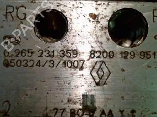 Used ABS pump RENAULT MODUS / GRAND MODUS (F/JP0_) 1.5 dCi (FP0D, JP0D) (82 hp) 22035425