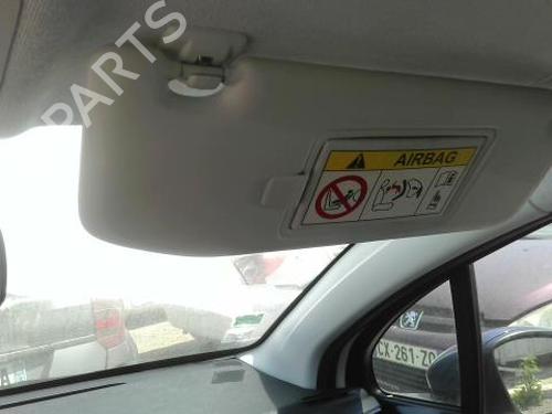 Used Right sun visor PEUGEOT 208 I (CA_, CC_) 1.0 VTi (68 hp) 26888403