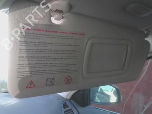 right-sun-visor-renault-laguna-iii-bt01-2007-2008-2009-2010-2011-2012-2013-2014-2015-33308175 main image
