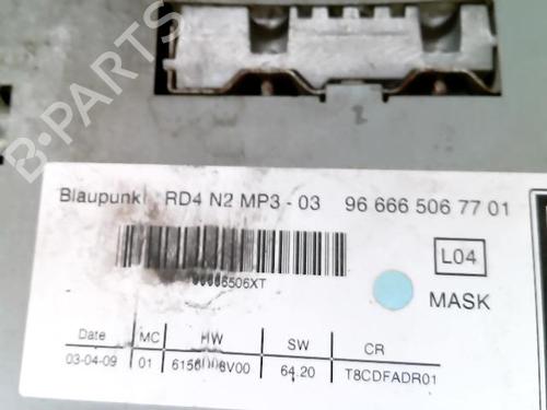 Radio PEUGEOT 3008 I MPV (0U_) 1.6 HDi | BP20988234E6 