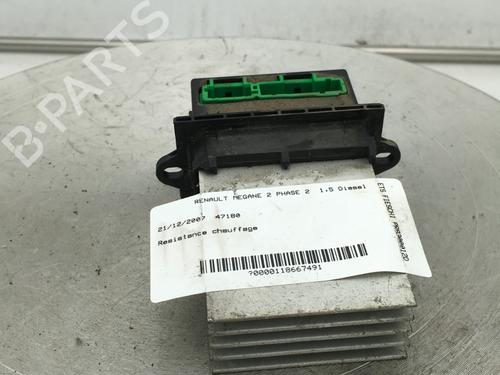 Used Heater resistor RENAULT MEGANE II (BM0/1_, CM0/1_) 1.5 dCi (BM1E, CM1E) (106 hp) 31184002
