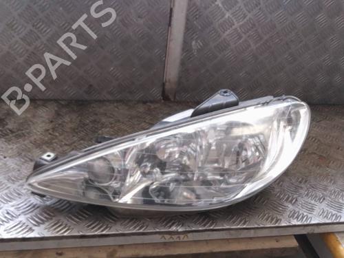 Used Left headlight PEUGEOT 206 Hatchback (2A/C) 1.1 i (60 hp) 24850731