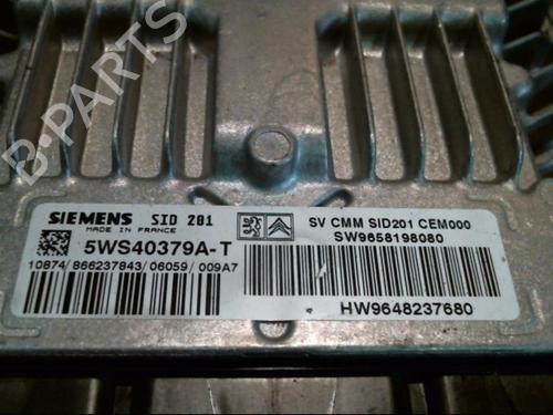 Used Engine control unit (ECU) Engine control unit (ECU) PEUGEOT 607 (9D, 9U) 2.7 HDi 24V (204 hp) 22036113 22036113