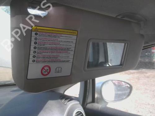 Used Right sun visor FIAT PUNTO EVO (199_) 1.3 D Multijet (199AXC1A, 199BXC1A, 199AXT1A, 199BXT1A) (75 hp) 28692369