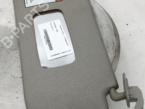 Right sun visor CHEVROLET AVEO / KALOS Hatchback (T250, T255) 1.2 LPG | BP31213977I2