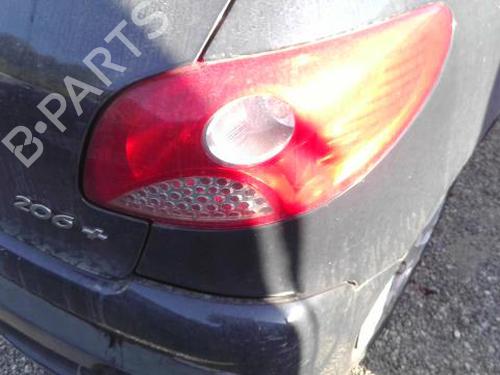 Used Right taillight PEUGEOT 206+ (2L_, 2M_) 1.4 HDi eco 70 (68 hp) 26951571