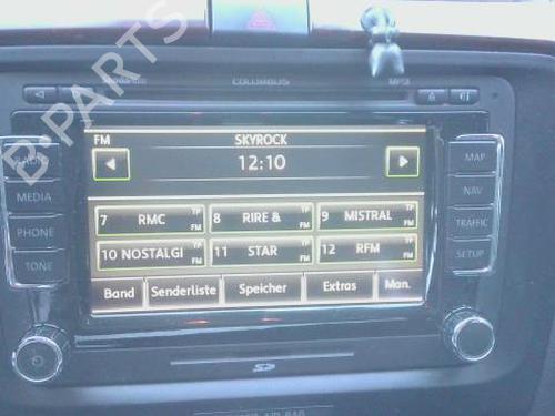 Used Radio SKODA SUPERB II (3T4) 2.0 TDI (140 hp) 31183926