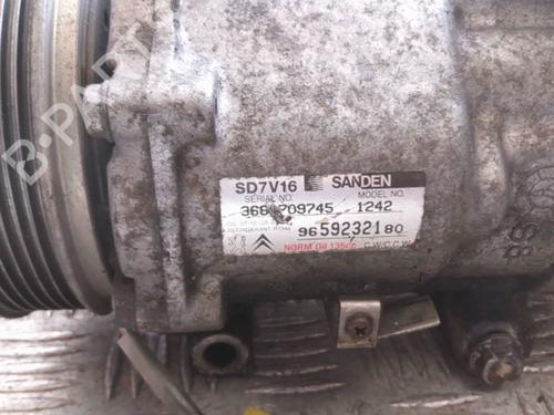 AC compressor CITROËN BERLINGO / BERLINGO FIRST MPV (MF_, GJK_, GFK_) 1.6 HDI 90 (MF9HX) | BP28427283M34 